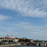 דירה Nad Odra - Luksusowy Z Bocznym Widokiem Na Odre, Tarasem I Klimatyzacja