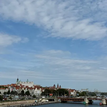 Апартаменты Nad Odra - Luksusowy Z Bocznym Widokiem Na Odre, Tarasem I Klimatyzacja