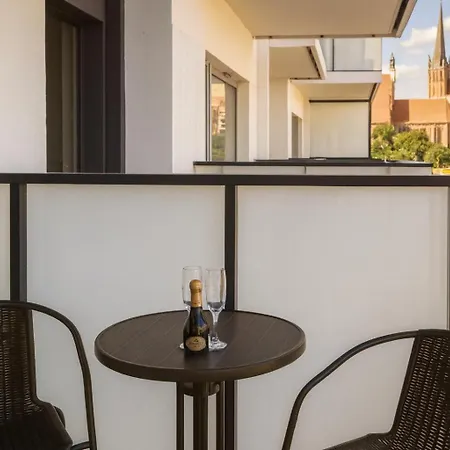 Nad Odra - Luksusowy Z Bocznym Widokiem Na Odre, Tarasem I Klimatyzacja * Щецин