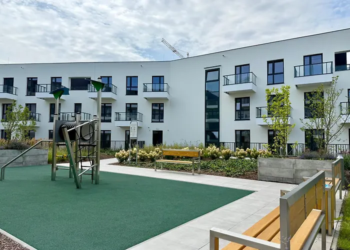 شقة Nad Odra - Luksusowy Z Bocznym Widokiem Na Odre, Tarasem I Klimatyzacja شتشيتسين